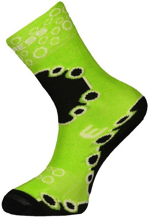 Dětské teplé funkční ponožky Progress KIDS SOX zelené
